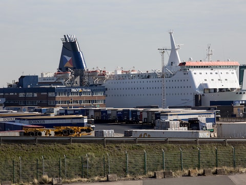 P&O Ferries is een van de grote spelers in de haven van Zeebrugge.