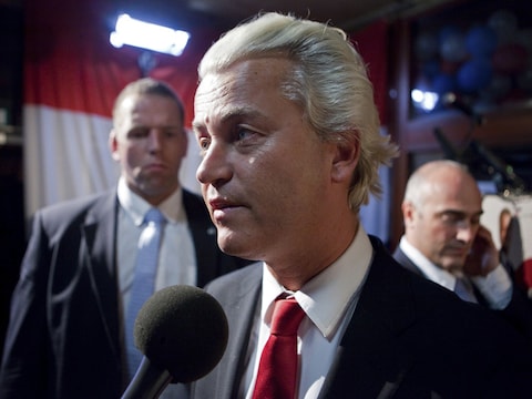 PVV-voorzitter Geert Wilders.