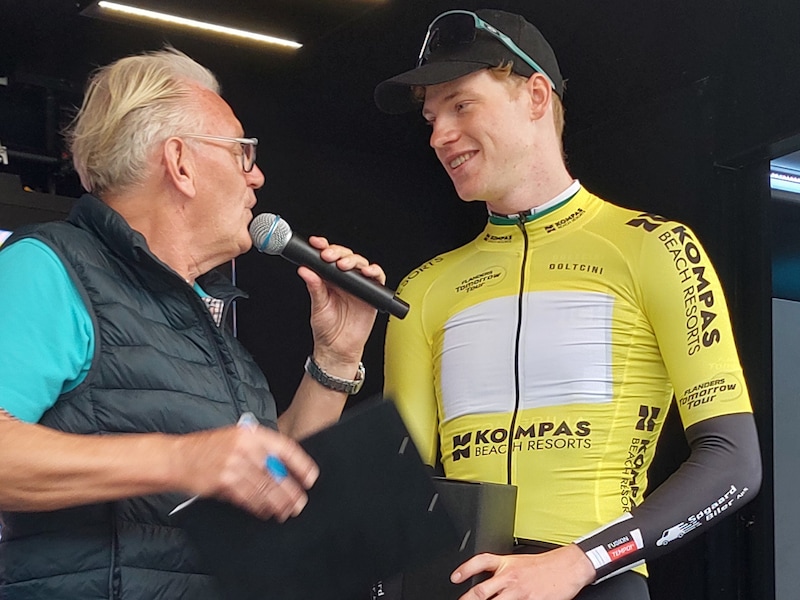 Deen Mats Landbo na tijdrit eerste leider Flanders Tomorrow Tour, Rune Boden vijfde en beste Belg