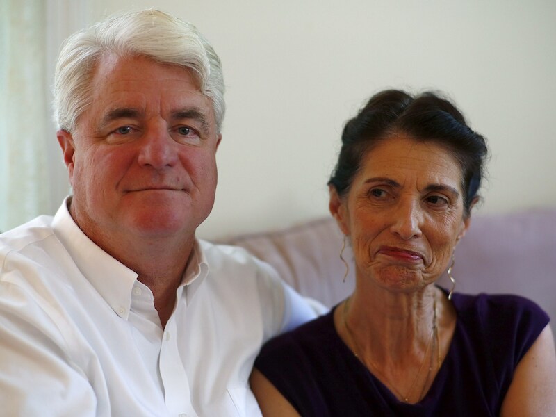 De ouders van de onthoofde James Foley.