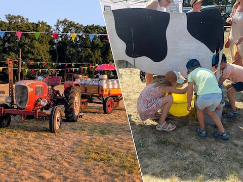 De Boerenmarkt in Opgrimbie vindt nu zaterdag plaats.