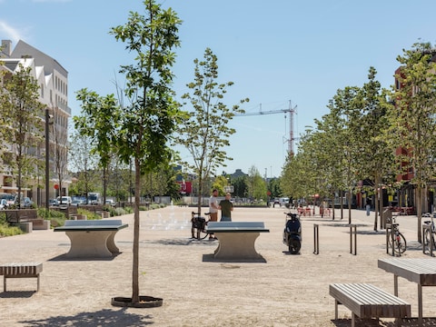 Het Vetten Osplein. 