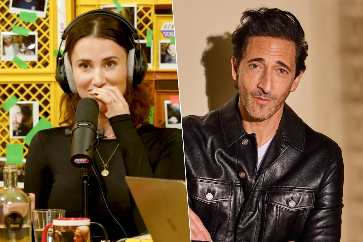 Hij keek naar mijn blote borsten en vergat zijn tekst”: halfnaakte Lize  Feryn bracht Hollywoodster Adrien Brody helemaal van de wijs | Showbizz |  HLN.be