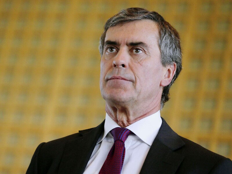 De afgetreden Franse begrotingsminister Jérôme Cahuzac.