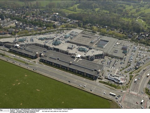 De buurt rond het Wijnegem Shopping Center, archieffoto uit 2008