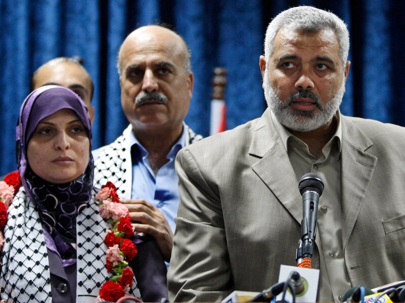 Hamas-premier Ismaïl Haniyeh. Foto uit 2009