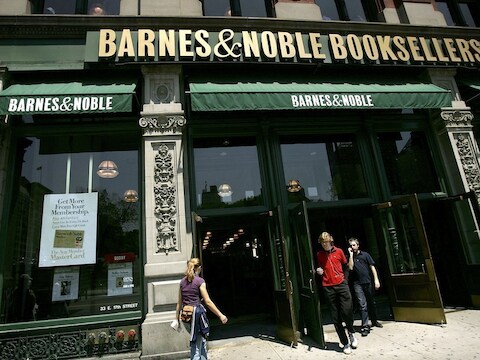 Een vestiging van boekhandelsketen Barnes & Noble in New York.