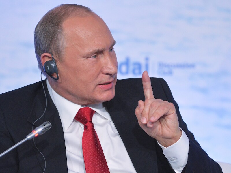 Vladimir Poetin.