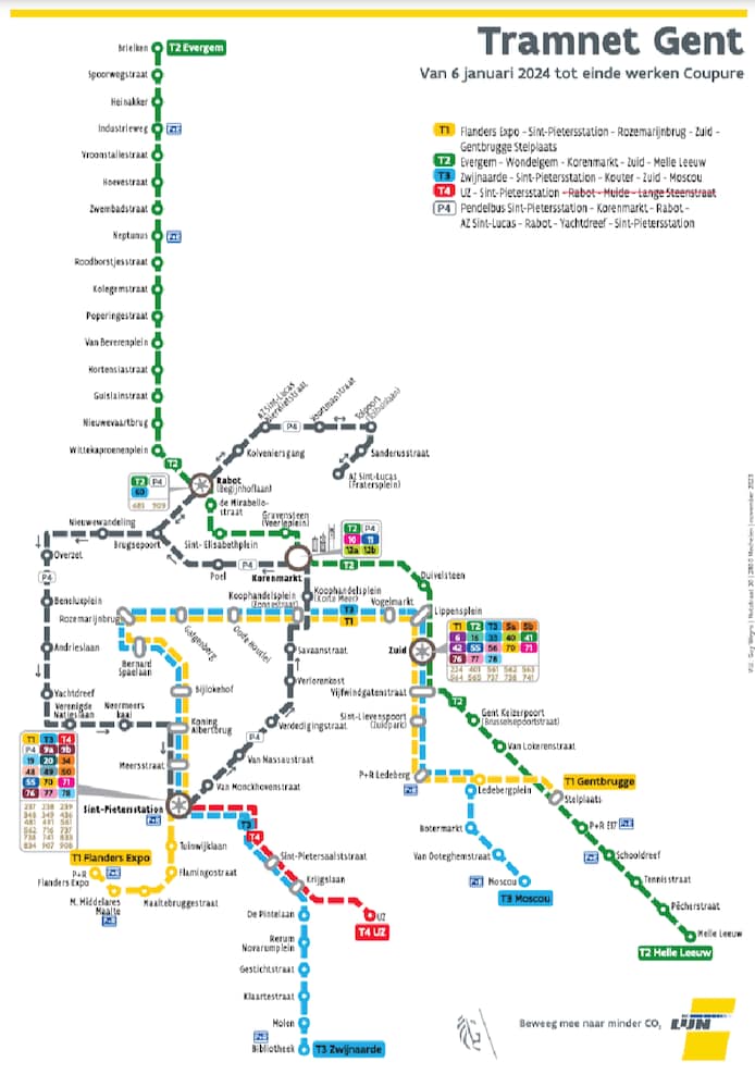 Drukste tramlijn van Vlaanderen wordt 4 jaar lang geknipt: pendelbus ...