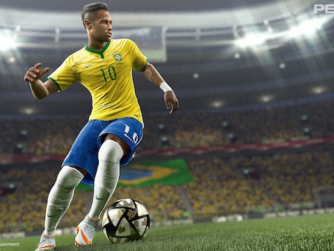 Pro Evolution Soccer.