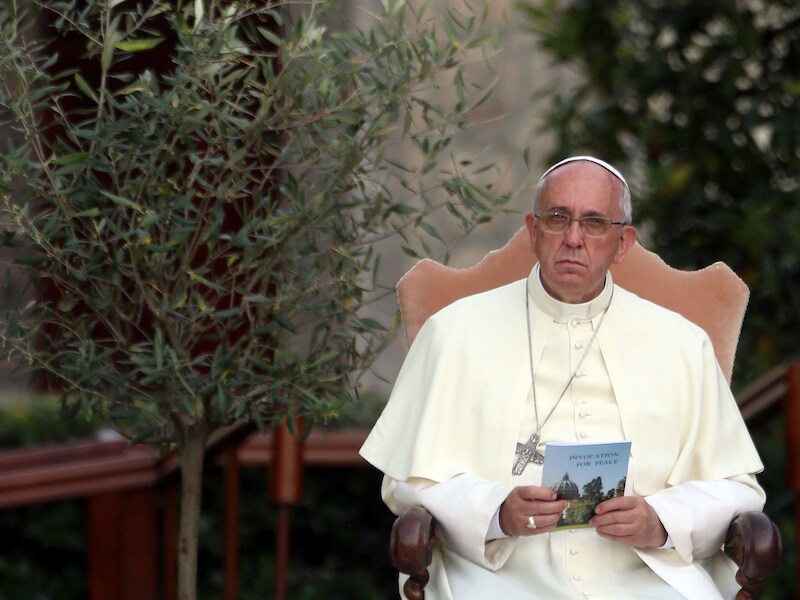 Paus Franciscus.