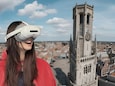 Fly over Bruges
