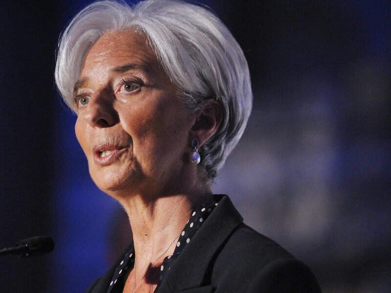 IMF-topvrouw Christine Lagarde.