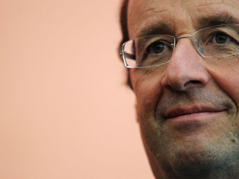 Deze François Hollande komt uit de peilingen als topkandiaat naar voor.