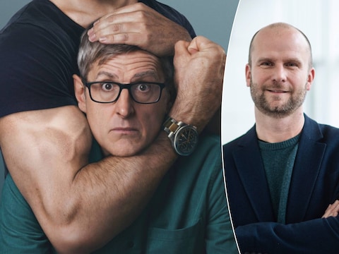 Links: Louis Theroux. Rechts: Prof. Alexander Dhoest (UAntwerpen) zocht zelf de ‘manosfeer’ op online en deelt zijn observaties.