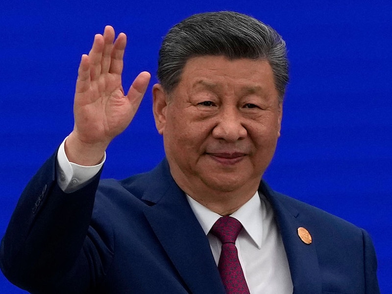 De Chinese President Xi Jinping.