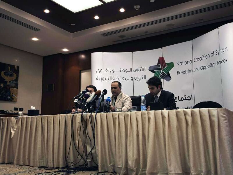 De Syrische Nationale Coalitie.