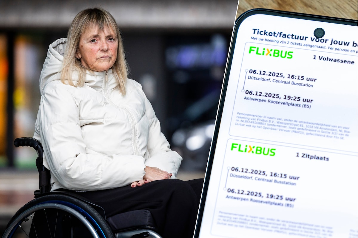 El fin de semana pasado, Pascale fue abandonada a su suerte por un conductor de Flixbus.