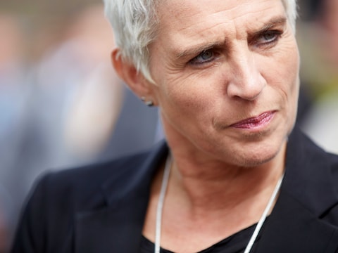 De Nederlandse staatssecretaris van Infrastructuur en Milieu Wilma Mansveld.