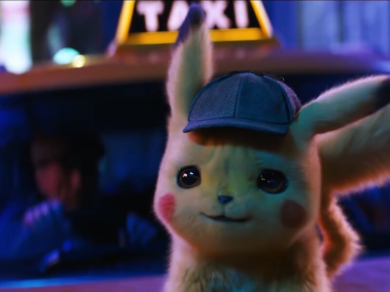 Pikachu in de nieuwe 'Pokémon'-film.