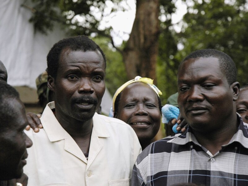 De Oegandese rebellenleider Joseph Kony, hier op een beeld uit 2006.