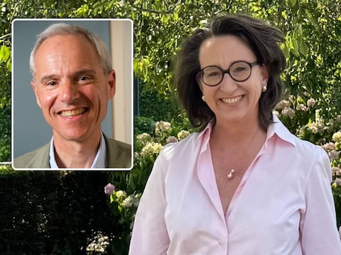 Julie Verstraete is de partner van Bertrand Waucquez, de burgemeester van Kraainem.