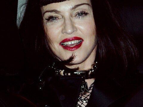Madonna tijdens het MET Gala in New York