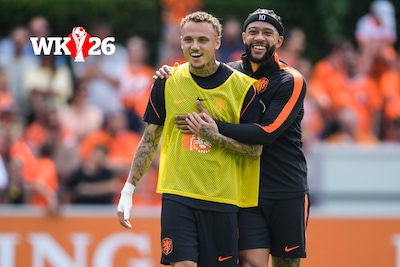 LIVE WK voetbal | Pijnlijk moment voor Noa Lang op training: Memphis Depay gaat stevig door op z’n voet, ex-Bruggeling moet even bekomen