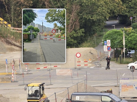 De verkeersborden zorgen voor de nodige verwarring bij de buurtbewoners, Inzet: Een C3 bord is een verbodsbord voor alle voertuigen.