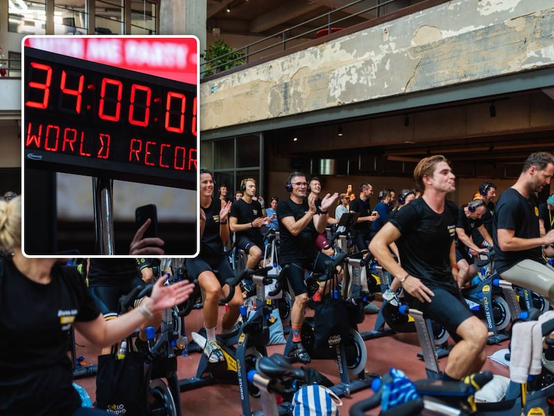 KIJK. Wereldrecord spinning is voor Gent, en hoe! 32 dappere mannen en vrouwen fietsen 34 uur: “Vanaf 3 uur ‘s nachts was het overleven”