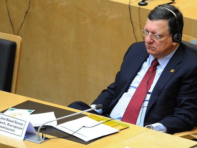 Commissievoorzitter Jose Manuel Barroso.
