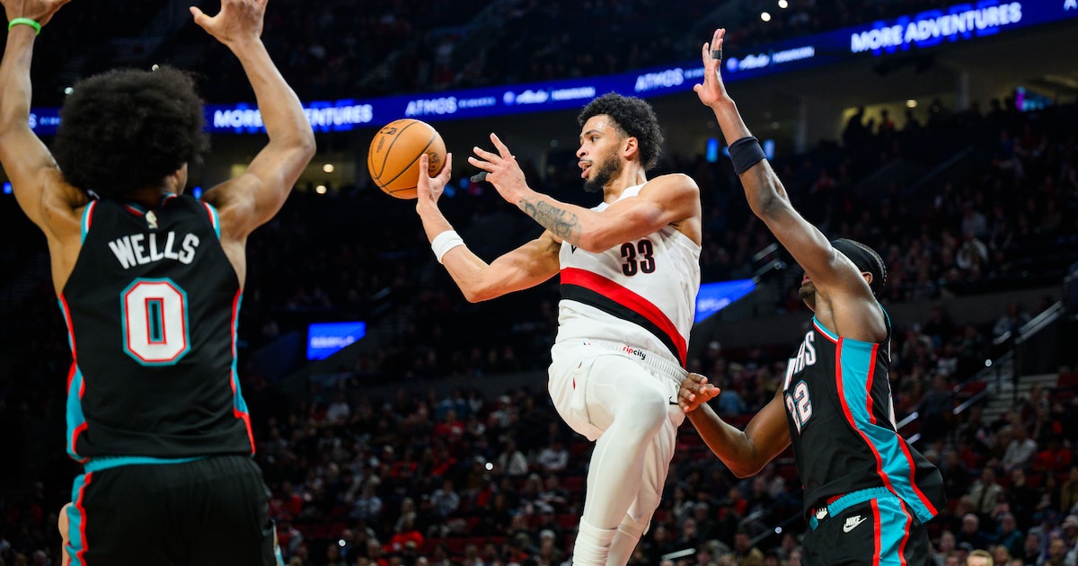 Toumani Camara en Portland kunnen tegen Memphis eindelijk weer winnen