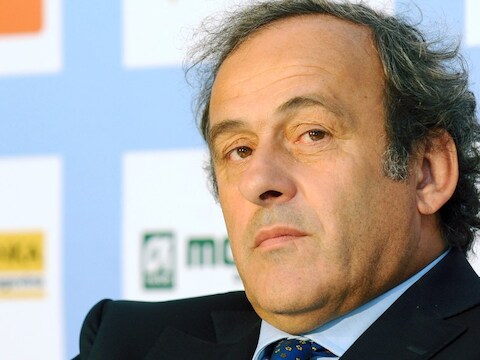 UEFA-voorzitter Michel Platini.