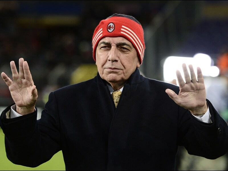 Adriano Galliani, algemeen directeur van AC Milan.