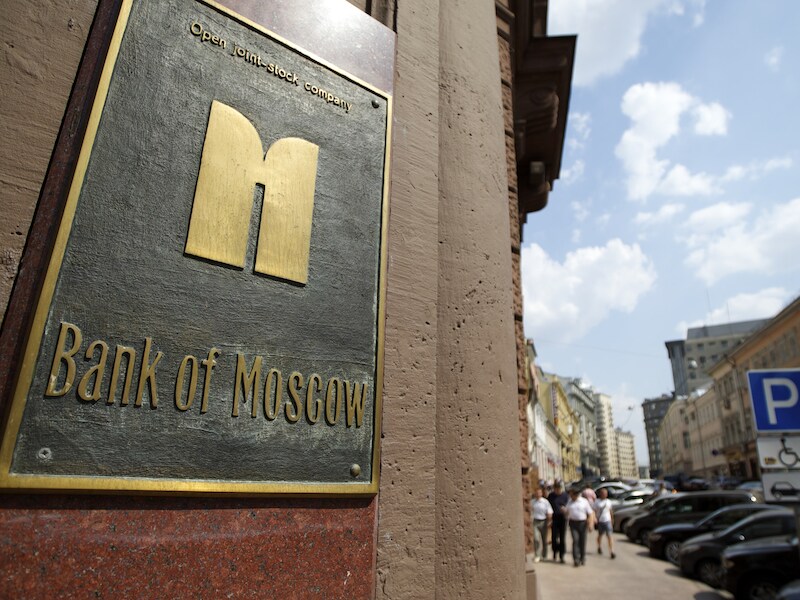 De Russische Bank of Moscow zegt dat ze sowieso niet van plan was om te lenen op de buitenlandse markten.