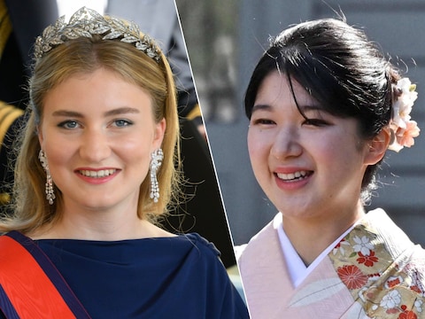 Kroonprinses Elisabeth en haar Japanse leeftijdsgenoot Aiko, die de troon nooit zal bestijgen omdat ze een vrouw is.