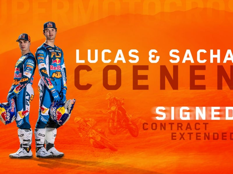 “Een droom die uitkomt”: Belgische goudhaantjes Lucas en Sasha Coenen kiezen vanaf 2027 voor Amerikaans motorcrossavontuur