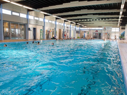 Het zwembad 'De Hoge Blekker' in Koksijde.