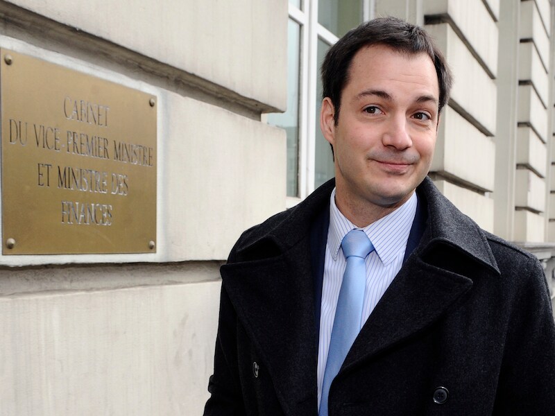 Alexander De Croo feliciteert ook zijn partijgenoot Guy Vanhengel