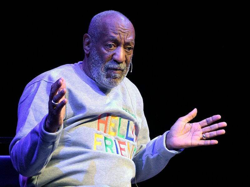 De Amerikaanse komiek Bill Cosby.