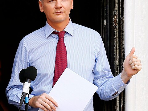 WikiLeaks-stichter Julian Assange.