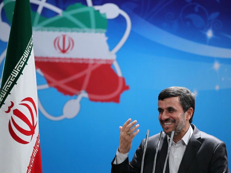 Iraans president Mahmoud Ahmadinejad.