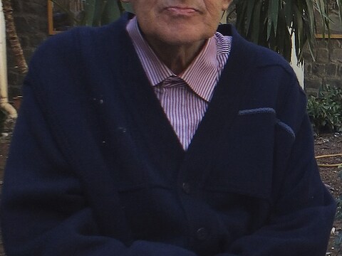 De vermoorde pater Frans Van der Lugt (75).