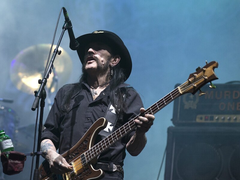 Ian 'Lemmy' Kilmister (1945-2015).