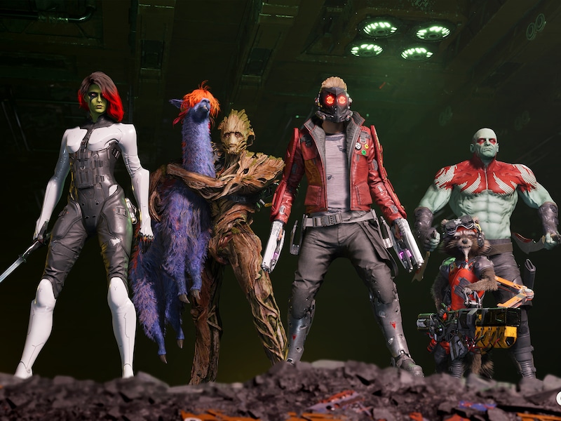 Al bekend van de films en de strips, nu ook in een blockbustergame: de Guardians of the Galaxy.