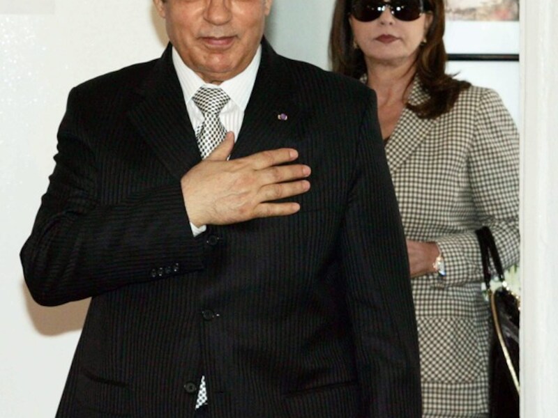 President Ben Ali en Leila