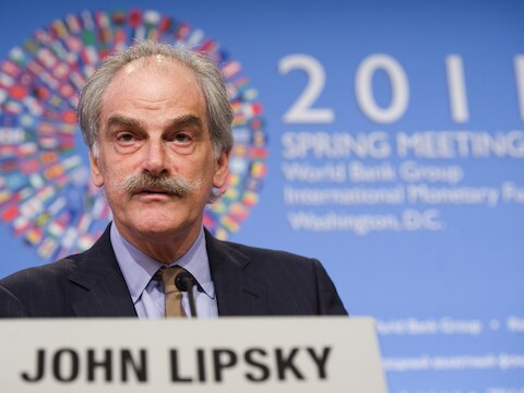 John Lipsky neemt voorlopig de taken van Strauss-Kahn bij het IMF over