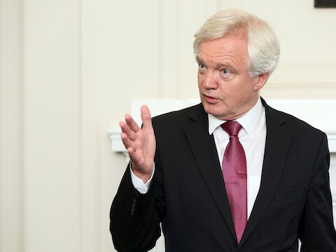David Davis is bevoegd voor de Brexit