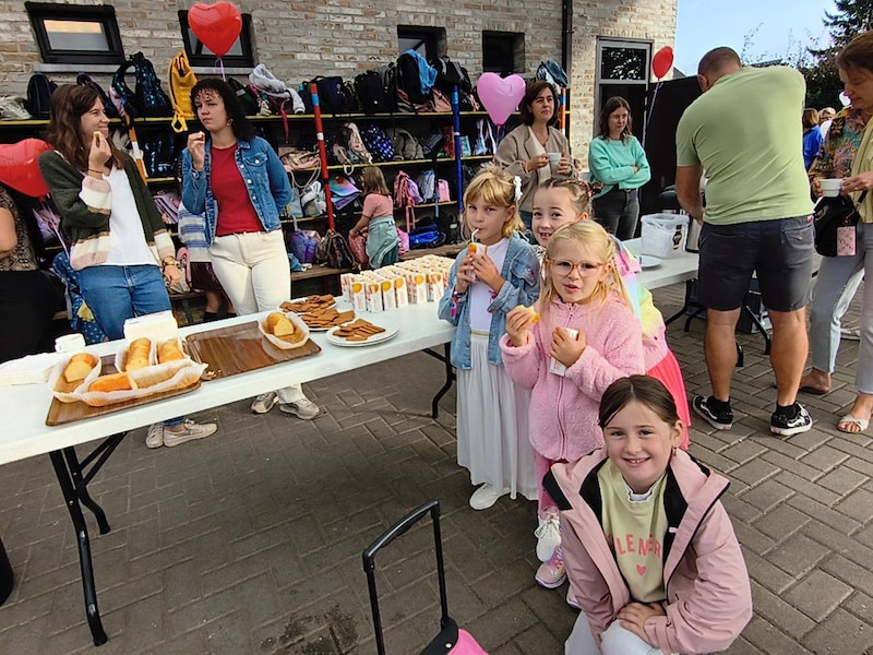 Eerste schooldag vol mooie verhalen in de Sint-Martinusschool