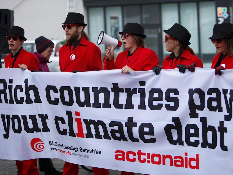 De VS willen geen aparte regeling voor landen die al getroffen zijn door de klimaatverandering.
